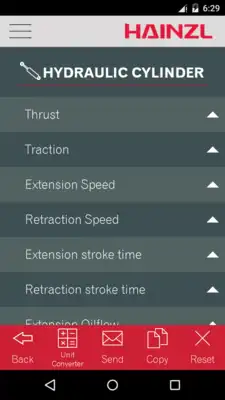 Play HAINZL Hydraulic Calculator