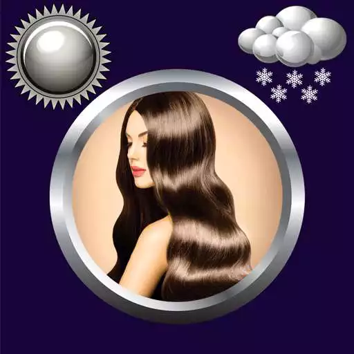 Free play online Hair Clock And Weather Widget APK