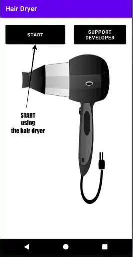 Play Hair dryer as an online game Hair dryer with UptoPlay