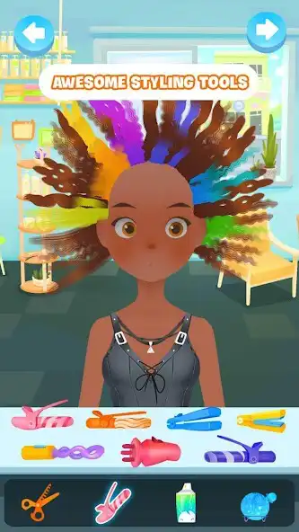 Play Hair salon games : Hairdresser as an online game Hair salon games : Hairdresser with UptoPlay