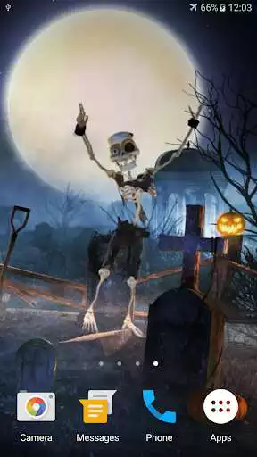 Play Halloween 3D Live Wallpaper