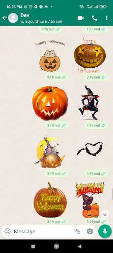 Play Halloween animated stickers 2021 WASTICKERAPPS as an online game Halloween animated stickers 2021 WASTICKERAPPS with UptoPlay