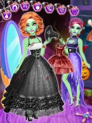 Play Halloween Face Tattoo Maker