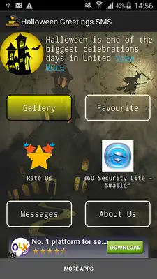 Play Halloween Greetings SMS