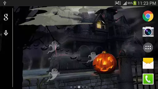 Play Halloween Live Wallpaper PRO as an online game Halloween Live Wallpaper PRO with UptoPlay