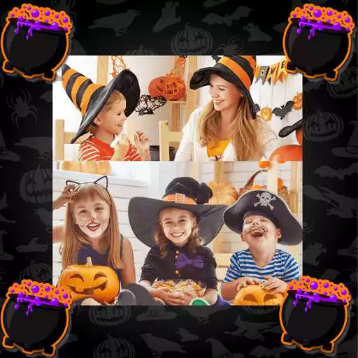 Free play online Halloween Photo Collage  APK