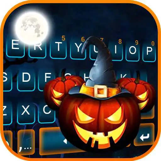 Play Halloween Pumpkins Keyboard Background APK