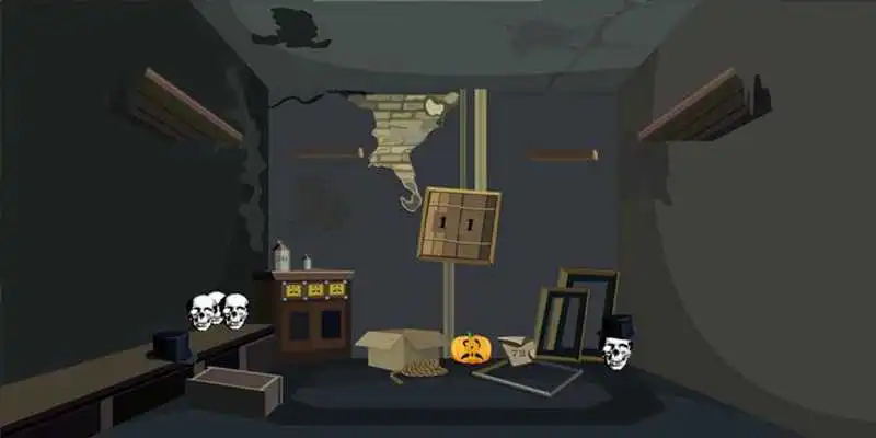 Play Halloween Skull Room Escape