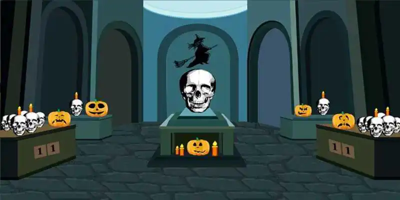 Play Halloween Skull Room Escape