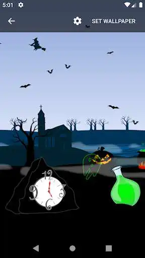 Play Halloween Skyline LWP  and enjoy Halloween Skyline LWP with UptoPlay