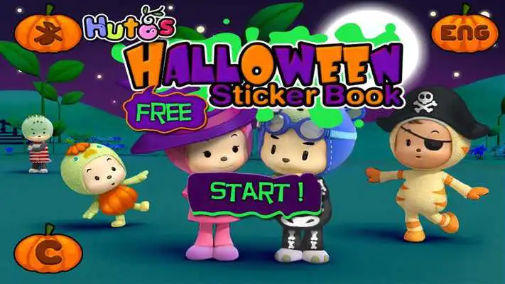 Play Halloween Sticker Book Lite