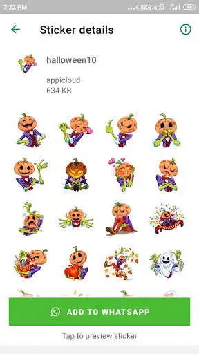 Play Halloween Stickers WASticker  and enjoy Halloween Stickers WASticker with UptoPlay