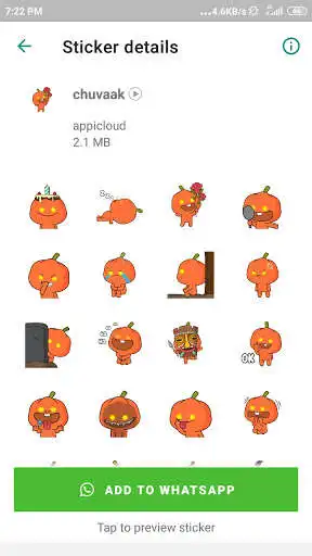 Play Halloween Stickers WASticker as an online game Halloween Stickers WASticker with UptoPlay