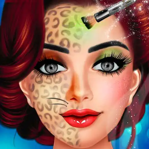 Free play online Halloween Tattoo Piercing Face Paint Salon APK