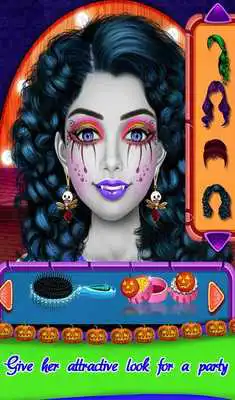 Play Halloween Tattoo Piercing Face Paint Salon