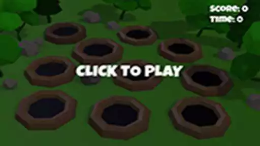 Play Hammer the hole with Mole 3D as an online game Hammer the hole with Mole 3D with UptoPlay