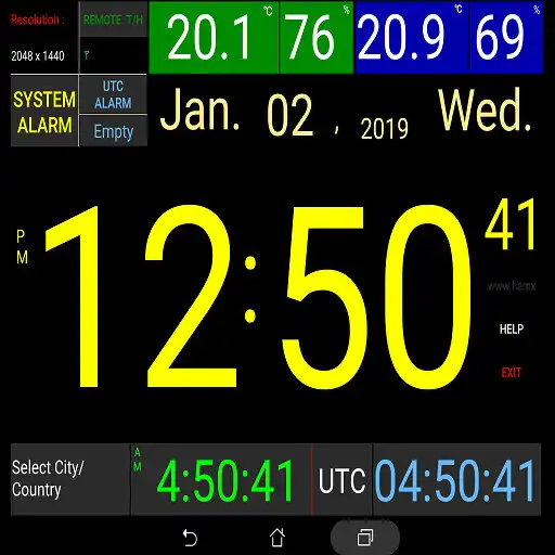 Play Ham radio /travel clock(Ver.WiFi) APK