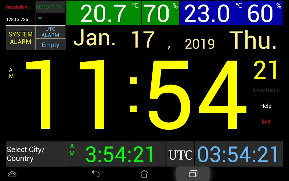 Play Ham radio /travel clock(Ver.WiFi) as an online game Ham radio /travel clock(Ver.WiFi) with UptoPlay