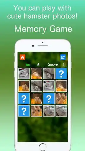 Play Hamster Memory Game  and enjoy Hamster Memory Game with UptoPlay