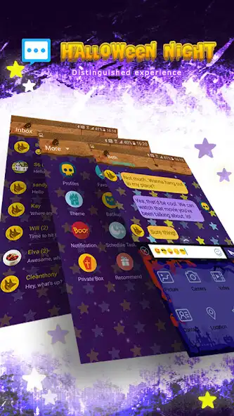 Play Handcent Skin(Halloween Night)  and enjoy Handcent Skin(Halloween Night) with UptoPlay