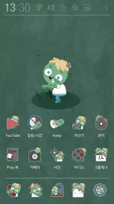 Play Handsome Zombie Atom theme