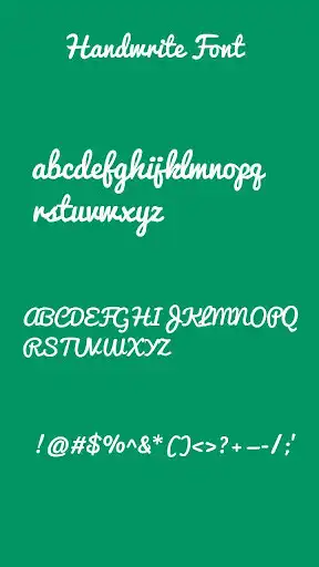 Play Handwritten Font for Oppo Phone  and enjoy Handwritten Font for Oppo Phone with UptoPlay