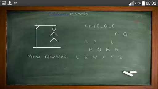 Play Hangman on Blackboard  and enjoy Hangman on Blackboard with UptoPlay