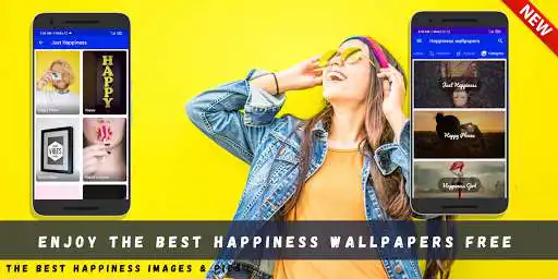 Play Happiness Wallpaper HD Free App  and enjoy Happiness Wallpaper HD Free App with UptoPlay