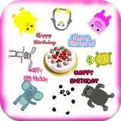 Free play online Happy Birthday Frames Stickers APK