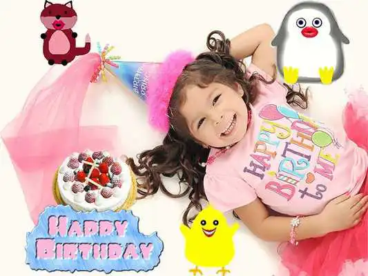 Play Happy Birthday Frames Stickers