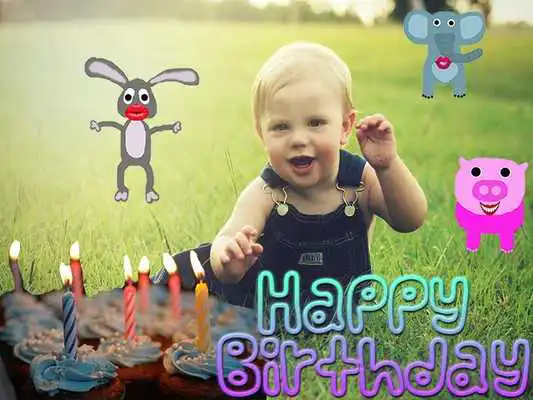 Play Happy Birthday Frames Stickers