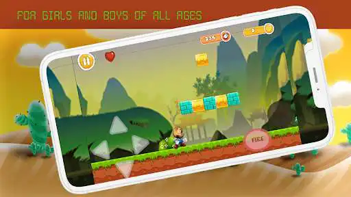 Play Happy Cat Runner as an online game Happy Cat Runner with UptoPlay