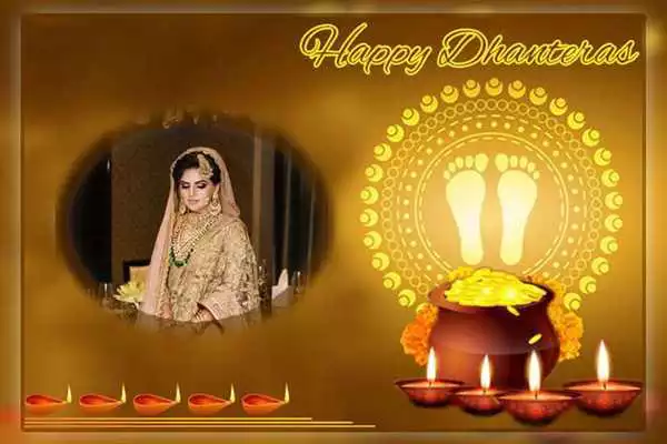 Play Happy Dhanteras Photo Frame