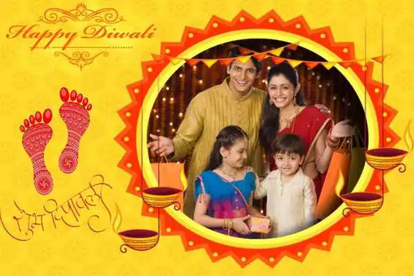 Play Happy Diwali Photo Frame 2018