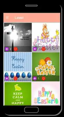 Play Happy Easter cards as an online game Happy Easter cards with UptoPlay