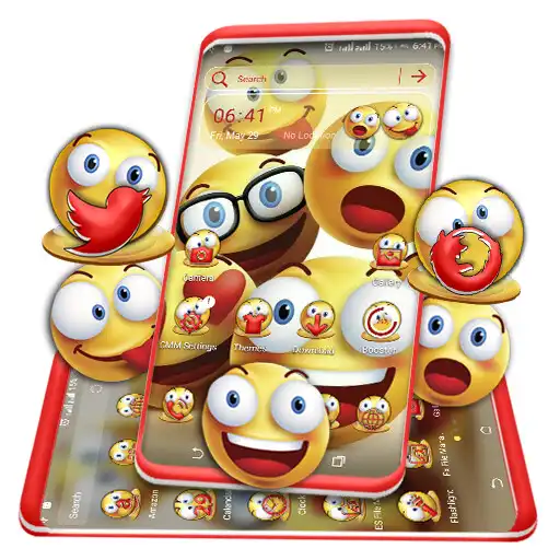 Play Happy Emoji Launcher Theme APK