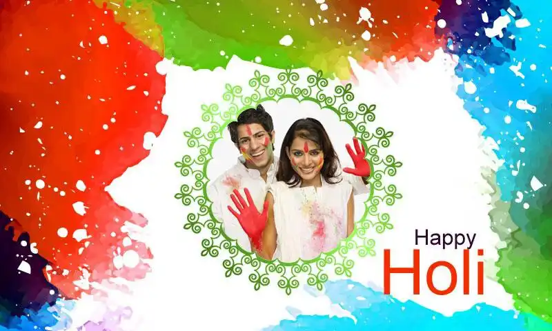 Play Happy Holi Photo Frames as an online game Happy Holi Photo Frames with UptoPlay