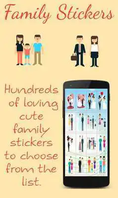 Play Happy  Loving Family Stickers