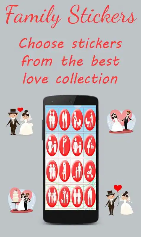 Play Happy  Loving Family Stickers