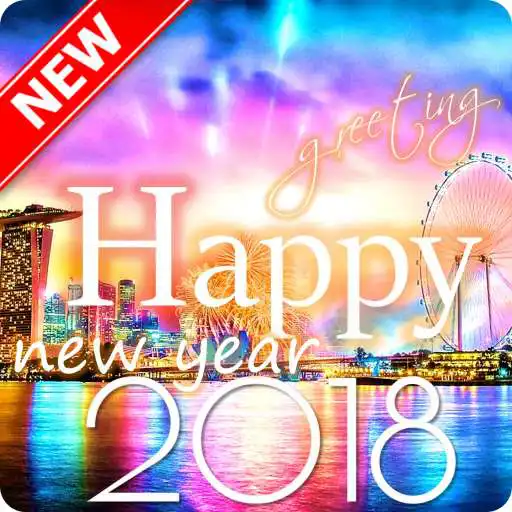 Free play online Happy New Year Greeting 2018  APK