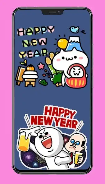 Play Happy new year stickers quotes as an online game Happy new year stickers quotes with UptoPlay