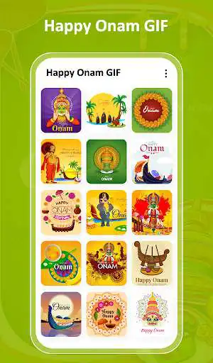 Play Happy Onam GIF  and enjoy Happy Onam GIF with UptoPlay