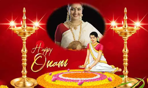 Play Happy Onam Photo Frames as an online game Happy Onam Photo Frames with UptoPlay