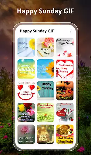 Play Happy Sunday GIF  and enjoy Happy Sunday GIF with UptoPlay