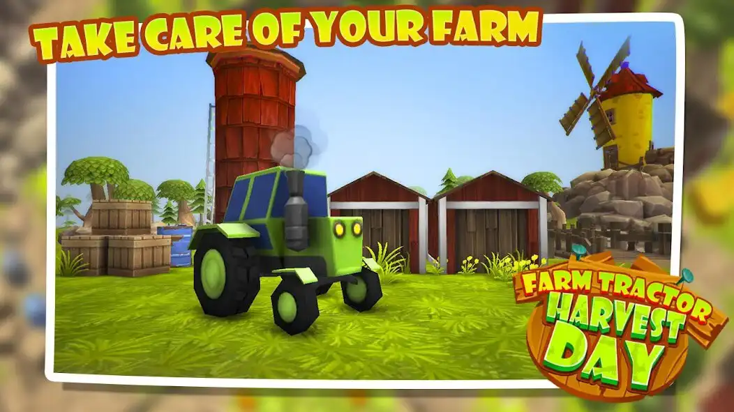 Play Harvest Day: Farm Tractor 3D as an online game Harvest Day: Farm Tractor 3D with UptoPlay