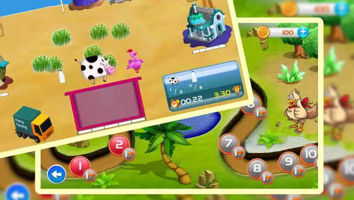 Play Harvest Eggs - Chicken Farm