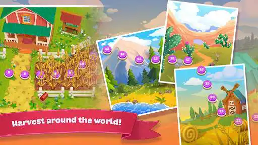 Play Harvest Season - Farm & Match as an online game Harvest Season - Farm & Match with UptoPlay