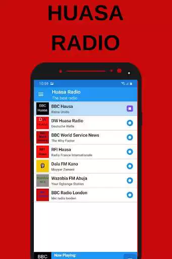 Play Hausa Radio Stations  and enjoy Hausa Radio Stations with UptoPlay