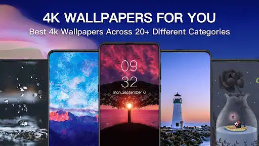 HD Live Wallpapers: 4K Amoled & 4D Backgrounds online game with UptoPlay