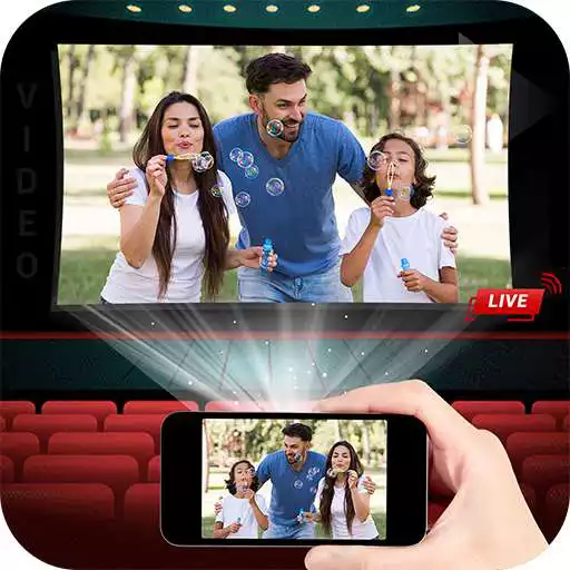 Play HD Video Projector Simulator: Face Projector APK